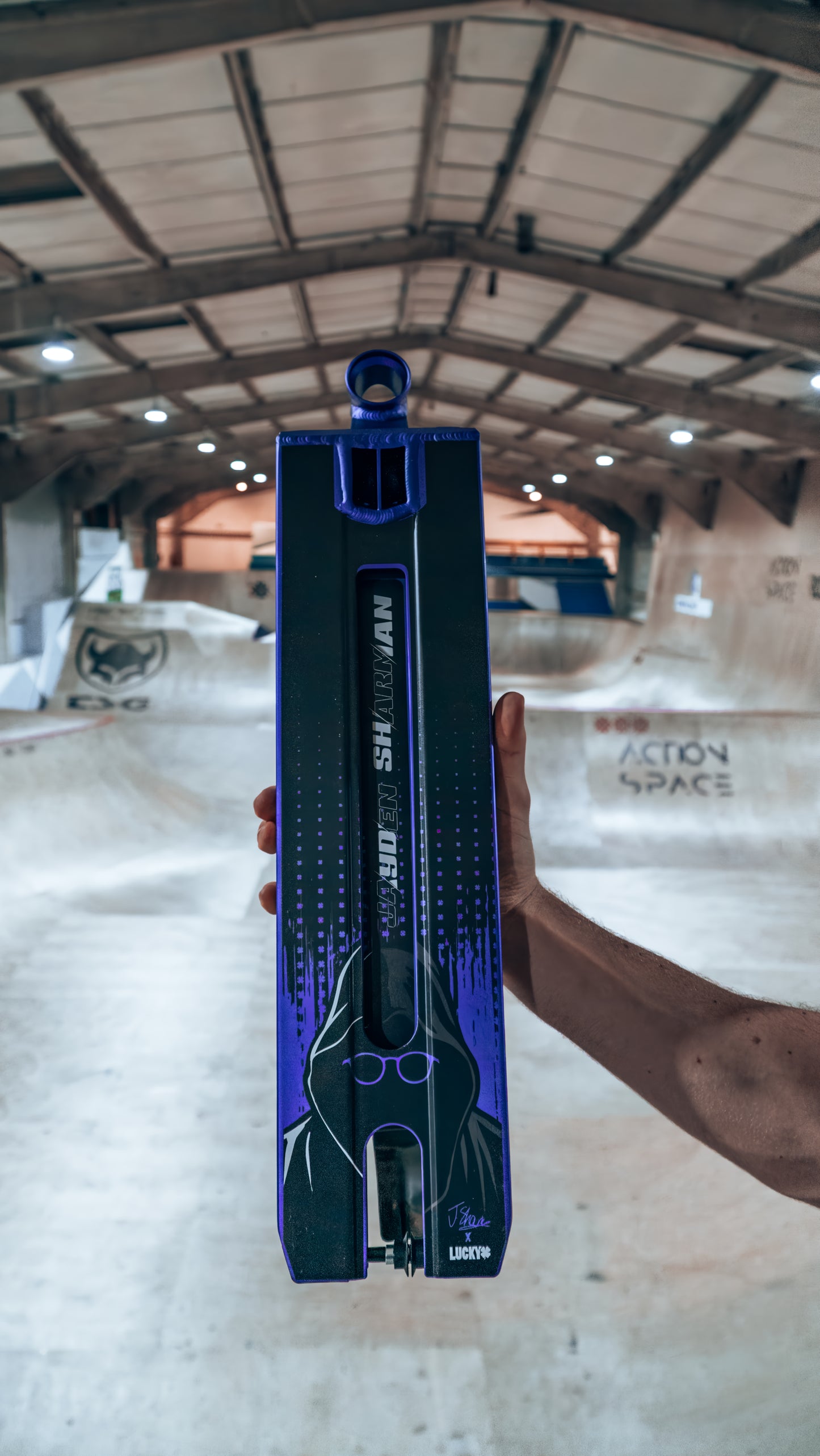 Jayden Sharman V3.0 Sig deck PURPLE