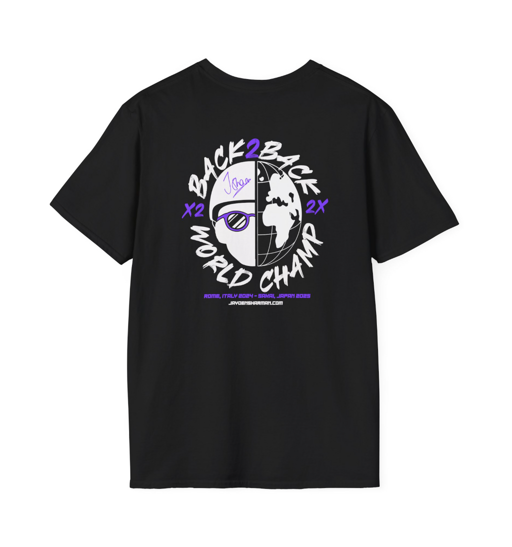 BACK2BACK black T-Shirt
