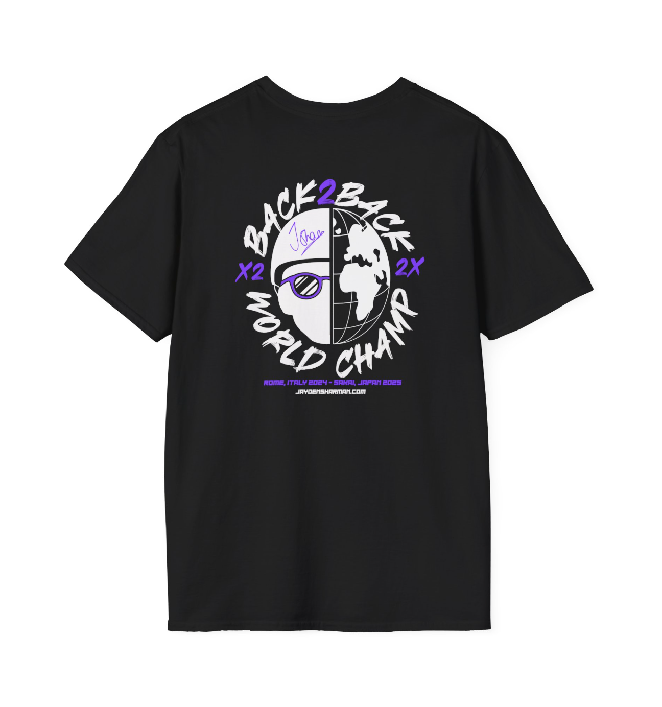 BACK2BACK black T-Shirt