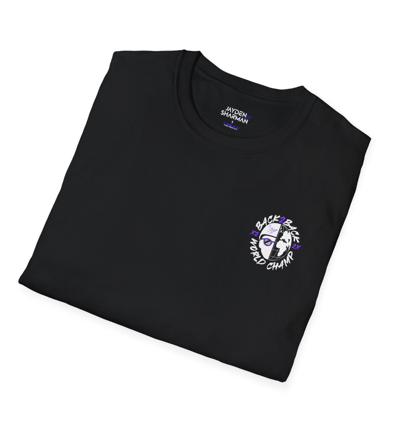 BACK2BACK black T-Shirt