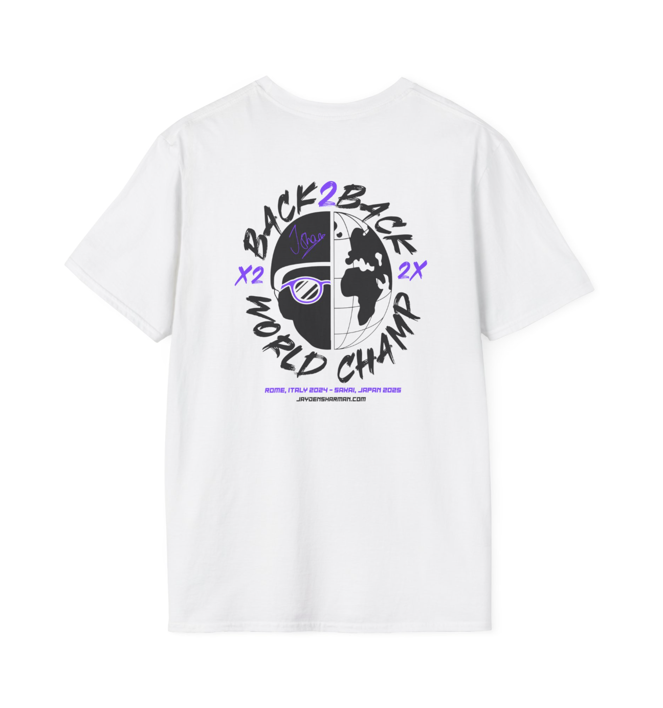 BACK2BACK white T-Shirt